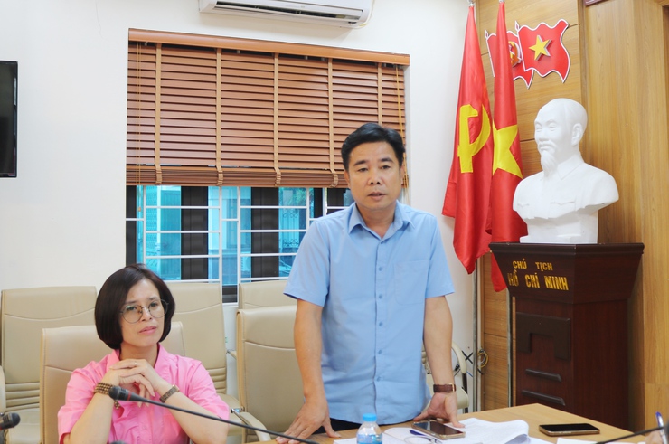 Lãnh đạo UBND xã Quốc Oai làm việc với trạm y tế xã: ghi nhận những kết quả nổi bật sau 1 tháng chính thức hoạt động- Ảnh 6.