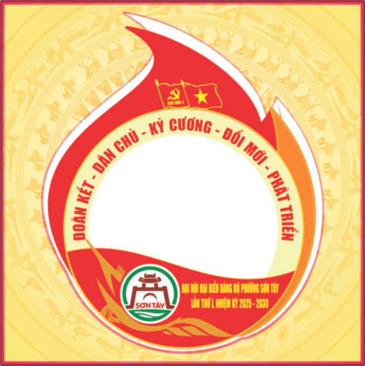 CHÀO MỪNG ĐẠI HỘI ĐẠI BIỂU ĐẢNG BỘ PHƯỜNG SƠN TÂY LẦN THỨ I, NHIỆM KỲ 2025 - 2030 - Ảnh 1.