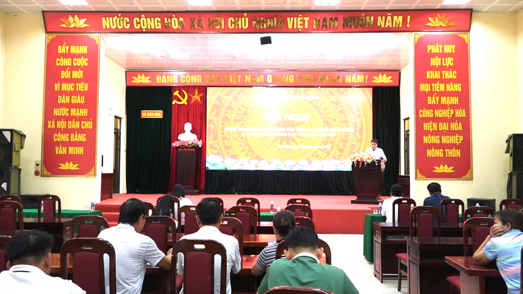 HỘI NGHỊ TRIỂN KHAI NHIỆM VỤ TRỌNG TÂM TRONG CÔNG TÁC PHÒNG, CHỐNG DỊCH BỆNH VÀ LĨNH VỰC VĂN HÓA – XÃ HỘI 6 THÁNG CUỐI NĂM 2025- Ảnh 1.