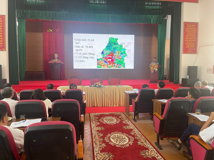 ĐẢNG ỦY XÃ NỘI BÀI TỔ CHỨC HỘI NGHỊ LẤY Ý KIẾN CỦA CÁC ĐỒNG CHÍ NGUYÊN LÃNH ĐẠO ĐÓNG GÓP DỰ THẢO VĂN KIỆN ĐẠI HỘI ĐẢNG BỘ LẦN THỨ I, NHIỆM KỲ 2025 - 2030- Ảnh 1.