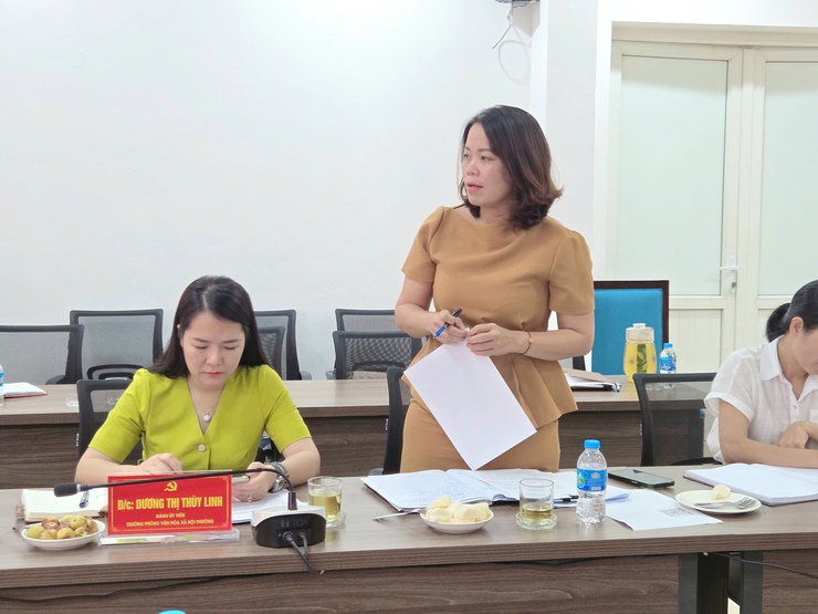 Hội nghị BCH Đảng bộ phường Xuân Phương lần 3: thông qua dự thảo báo cáo chính trị và triển khai công tác chuẩn bị Đại hội Đảng bộ lần thứ I, nhiệm kỳ 2025-2030- Ảnh 5.
