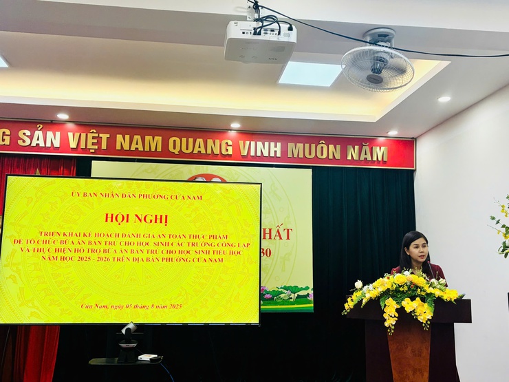 PHƯỜNG CỬA NAM TRIỂN KHAI KẾ HOẠCH ĐẢM BẢO AN TOÀN BỮA ĂN BÁN TRÚ CHO HỌC SINH NĂM HỌC 2025–2026- Ảnh 8.