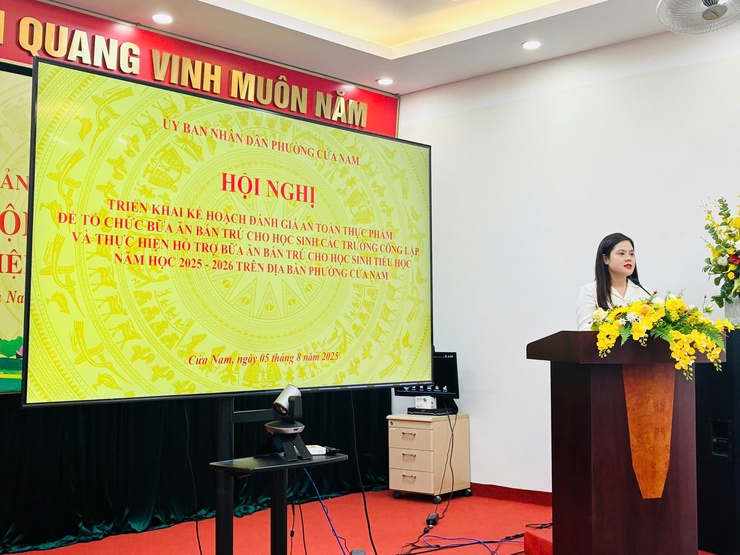 PHƯỜNG CỬA NAM TRIỂN KHAI KẾ HOẠCH ĐẢM BẢO AN TOÀN BỮA ĂN BÁN TRÚ CHO HỌC SINH NĂM HỌC 2025–2026- Ảnh 5.