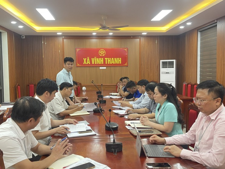 HĐND xã Vĩnh Thanh tổ chức hội nghị khảo sát các công trình, phần việc chào mừng đại hội Đảng bộ các cấp nhiệm kỳ 2025 – 2030.- Ảnh 3.
