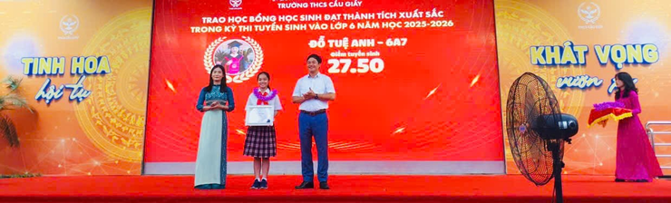 Chúc mừng các con học sinh lớp 5A6 - Trường Tiểu học Hoàng Liệt niên khóa 2024-2025 có tỉ lệ đỗ lớp 6 chuyên ấn tượng- Ảnh 1.
