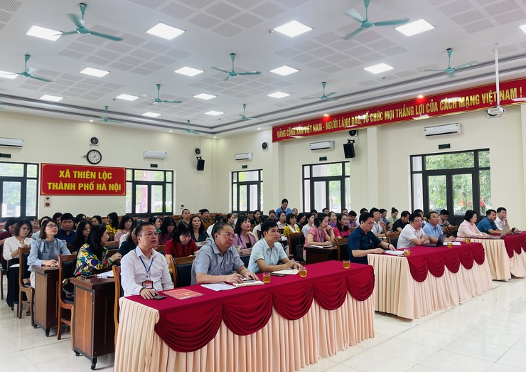Xã Thiên Lộc tổ chức hội nghị tập huấn nghiệp vụ công tác Tài chính – Kế toán năm 2025- Ảnh 3.