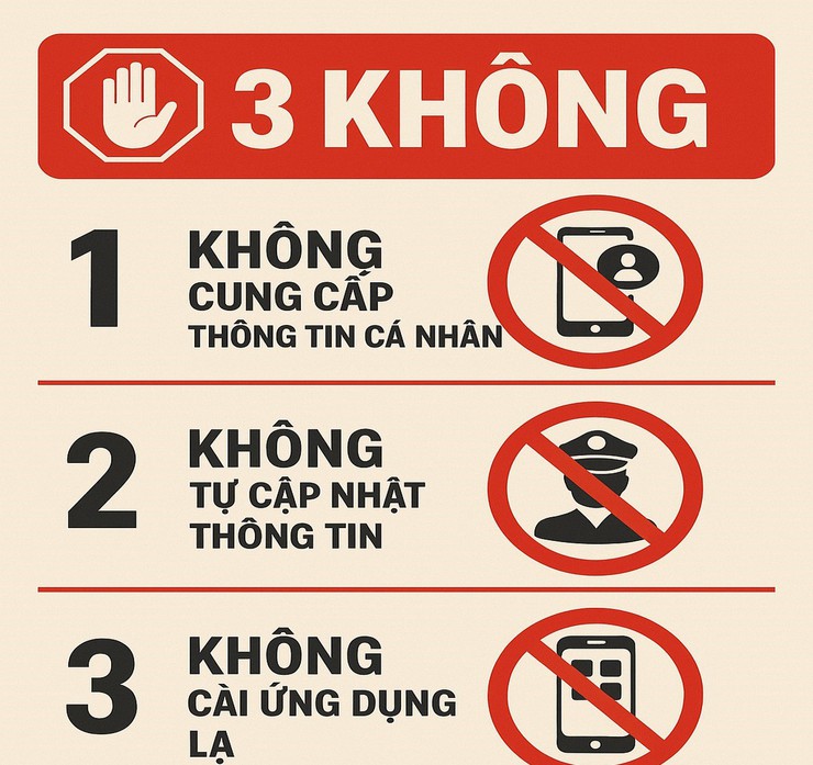 CẢNH BÁO LỪA ĐẢO MỚI: GIẢ DANH CÔNG AN YÊU CẦU CẬP NHẬT DỮ LIỆU DÂN CƯ SAU SÁP NHẬP ĐỊA GIỚI HÀNH CHÍNH!  - Ảnh 1.