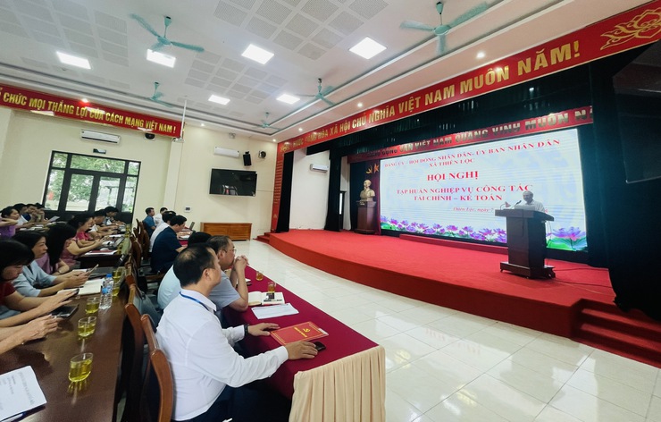 Xã Thiên Lộc tổ chức hội nghị tập huấn nghiệp vụ công tác Tài chính – Kế toán năm 2025- Ảnh 6.