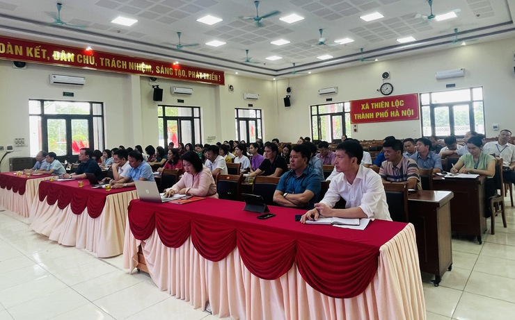 Xã Thiên Lộc tổ chức hội nghị tập huấn nghiệp vụ công tác Tài chính – Kế toán năm 2025- Ảnh 8.