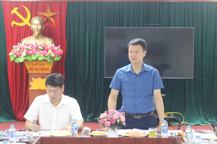 UBND phường Tây Mỗ làm việc với các trường học trên địa bàn nhằm tháo gỡ khó khăn trước thềm năm học mới- Ảnh 3.