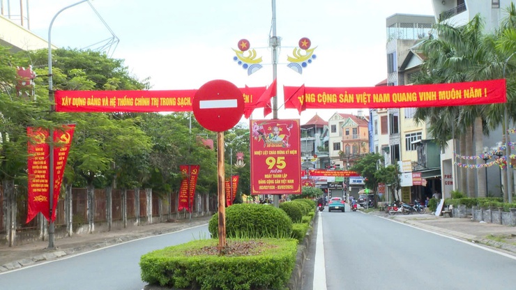Xã Hoài Đức: Không khí chào mừng đại hội đảng bộ rộn ràng trên khắp các nẻo đường, tạo khí thế phấn khởi trong lòng nhân dân- Ảnh 6.