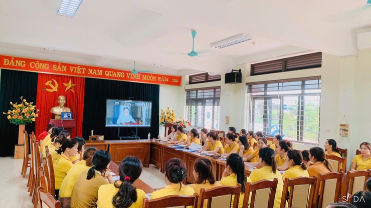 Xã Đại Xuyên tổ chức lớp bồi dưỡng, tập huấn chính trị hè năm 2025 cho đội ngũ cán bộ, giáo viên nhân viên trong hệ thống giáo dục của xã- Ảnh 3.