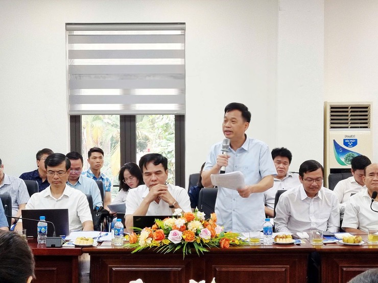 Đoàn công tác Bộ Nông nghiệp và Môi trường làm việc với Thành phố Hà Nội về thực hiện mô hình 02 cấp trong lĩnh vực nông nghiệp và môi trường tại phường Đại Mỗ- Ảnh 3.