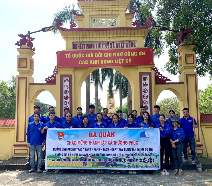 Đoàn thanh niên xã Thượng Phúc - Phát huy sức trẻ trong vận hành chính quyền địa phương hai cấp- Ảnh 3.