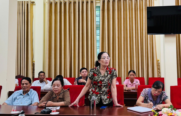 Uỷ ban MTTQ xã Vân Đình giao ban công tác Mặt trận tháng 8 và đóng góp Dự thảo Báo cáo chính trị Đại hội XVIII Đảng bộ Thành phố Hà Nội- Ảnh 3.