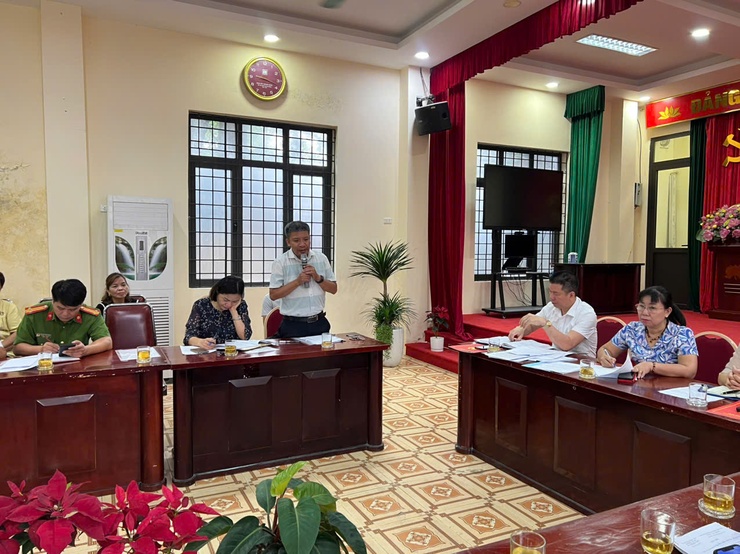 Hội nghị đóng góp các ý kiến vào dự thảo văn kiện trình Đại hội Đảng các cấp và Đại hội đại biểu Đảng bộ phường Tây Mỗ lần thứ I, nhiệm kỳ 2025-2030- Ảnh 3.