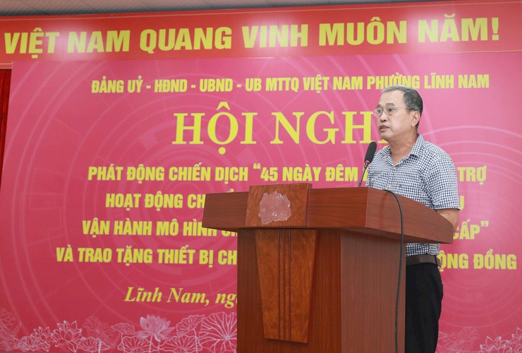 Phường Lĩnh Nam quyết tâm tạo đột phá trong chuyển đổi số với chiến dịch “45 ngày đêm”- Ảnh 3.