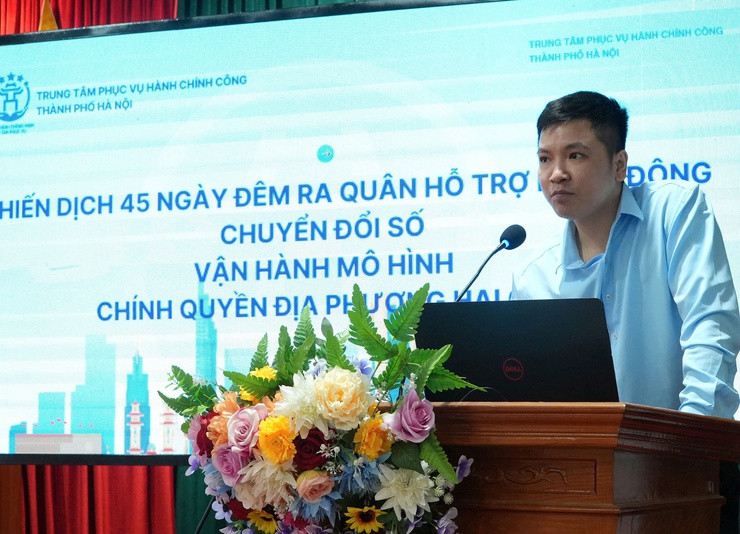 Phát động phong trào “Bình dân học vụ số” và triển khai chiến dịch “45 ngày đêm ra quân hỗ trợ hoạt động chuyển đổi số”  trên địa bàn xã- Ảnh 6.