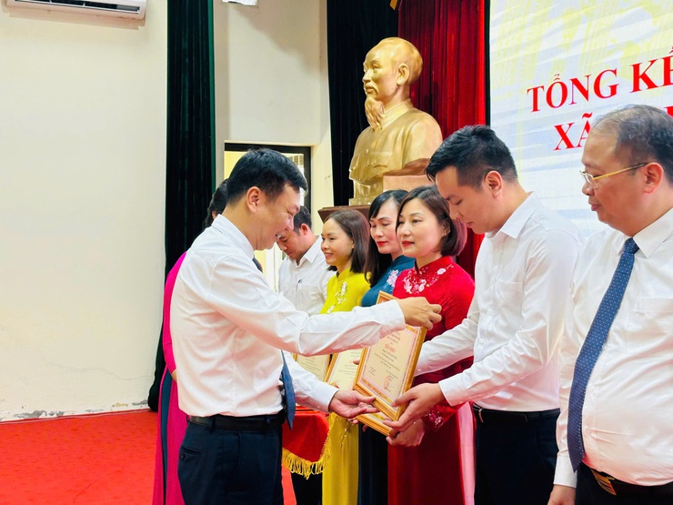 Đảng bộ xã Thiên Lộc tổ chức Hội nghị tổng kết công tác tổ chức Đại hội Đảng bộ xã lần thứ I, nhiệm kỳ 2025 - 2030- Ảnh 15.