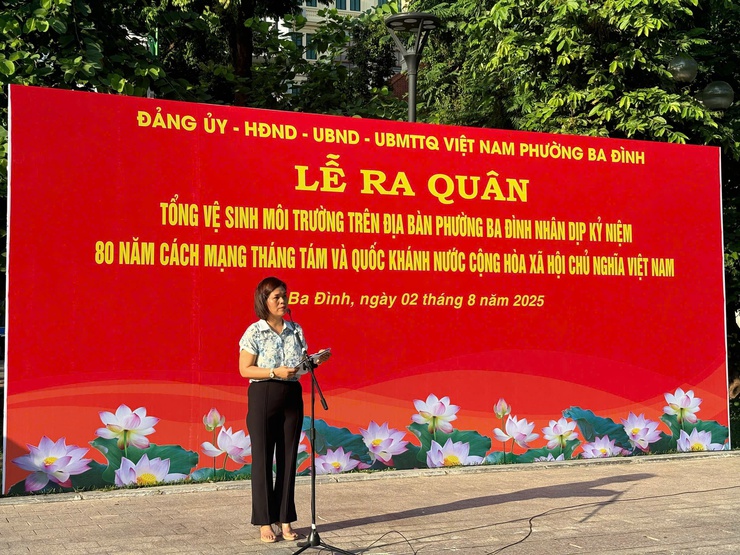 Ngày Chủ Nhật Xanh tại Phường Ba Đình- Ảnh 2.