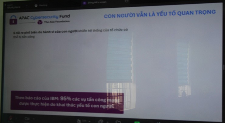 Ngân hàng Chính sách xã hội Chương Mỹ: Tham dự hội nghị trực tuyến tập huấn triển khai khóa học “An toàn số”- Ảnh 3.