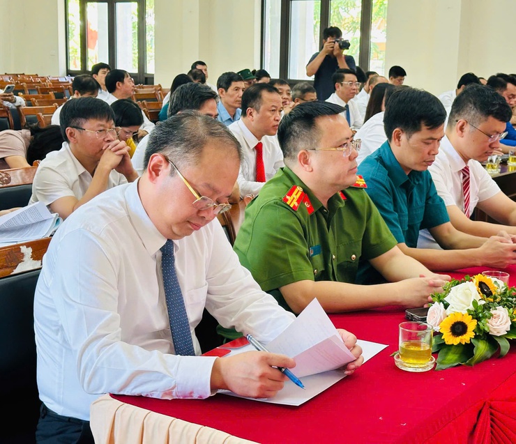 Đảng bộ xã Thiên Lộc tổ chức Hội nghị tổng kết công tác tổ chức Đại hội Đảng bộ xã lần thứ I, nhiệm kỳ 2025 - 2030- Ảnh 4.