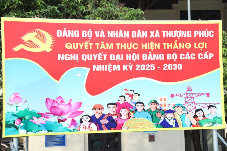 Xã Thượng Phúc phát động nhiều phong trào thi đua sôi nổi, chào mừng Đại hội Đảng các cấp và Đại hội Đảng bộ xã lần thứ I, nhiệm kỳ 2025-2030- Ảnh 6.