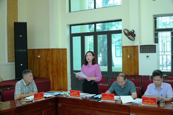 Đoàn công tác số 14 của Thành uỷ duyệt công tác tổ chức Đại hội đại biểu Đảng bộ xã Chuyên Mỹ lần thứ I, nhiệm kỳ 2025-2030- Ảnh 2.