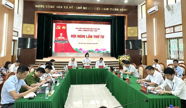 Ban chấp hành Đảng bộ xã Thư Lâm khóa I, nhiệm kỳ 2025-2030 tổ chức Hội nghị lần thứ Tư
- Ảnh 1.
