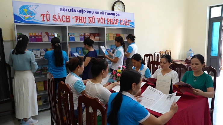 HỘI LHPN XÃ THANH OAI TỔ CHỨC HOẠT ĐỘNG THIẾT THỰC CHÀO MỪNG ĐẠI HỘI ĐẢNG BỘ XÃ LẦN THỨ I, NHIỆM KỲ 2025 – 2030- Ảnh 4.