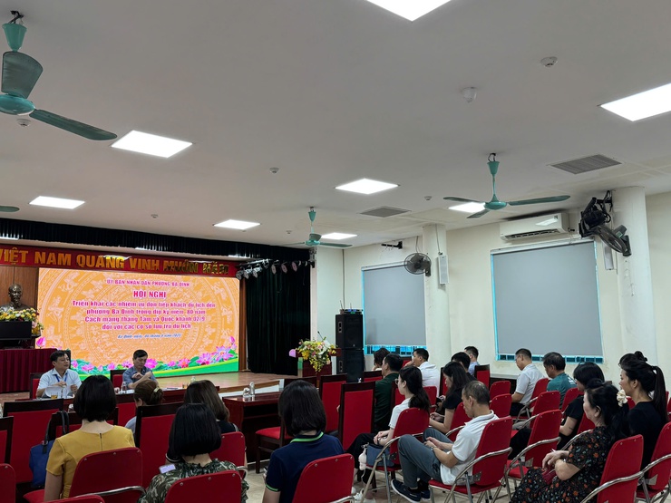 PHƯỜNG BA ĐÌNH TĂNG CƯỜNG PHỐI HỢP CÁC CƠ SỞ LƯU TRÚ DU LỊCH PHỤC VỤ ĐẠI LỄ KỶ NIỆM 80 NĂM CÁCH MẠNG THÁNG TÁM VÀ QUỐC KHÁNH 2/9- Ảnh 4.