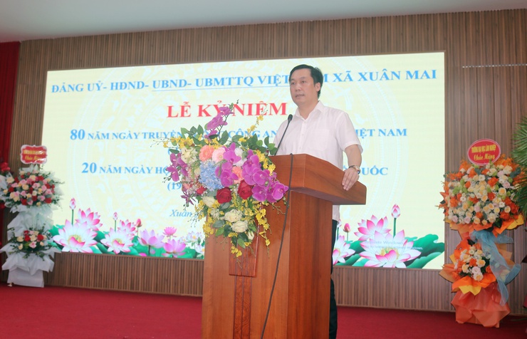 Xuân Mai tổ chức lễ kỷ niệm 80 năm Ngày truyền thống Công an nhân dân Việt Nam, 20 năm Ngày hội toàn dân bảo vệ an ninh Tổ quốc- Ảnh 2.