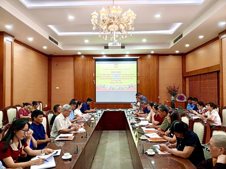 Ủy ban MTTQ Việt Nam xã Thanh Trì: Lấy ý kiến đóng góp vào Dự thảo Văn kiện Đại hội lần thứ XIV của Đảng và Đại hội Đảng bộ thành phố Hà Nội lần thứ XVIII, nhiệm kỳ 2025 - 2030- Ảnh 5.