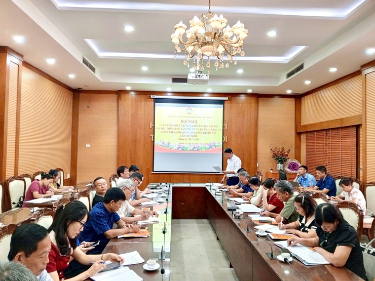 Ủy ban MTTQ Việt Nam xã Thanh Trì: Lấy ý kiến đóng góp vào Dự thảo Văn kiện Đại hội lần thứ XIV của Đảng và Đại hội Đảng bộ thành phố Hà Nội lần thứ XVIII, nhiệm kỳ 2025 - 2030- Ảnh 3.