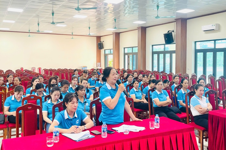 HỘI LIÊN HIỆP PHỤ NỮ XÃ VĨNH THANH TỔ CHỨC HỘI NGHỊ LẤY Ý KIẾN GÓP Ý VÀO DỰ THẢO VĂN KIỆN ĐẠI HỘI ĐẢNG CÁC CẤP, NHIỆM KỲ 2025 – 2030- Ảnh 6.