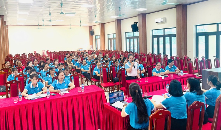 HỘI LIÊN HIỆP PHỤ NỮ XÃ VĨNH THANH TỔ CHỨC HỘI NGHỊ LẤY Ý KIẾN GÓP Ý VÀO DỰ THẢO VĂN KIỆN ĐẠI HỘI ĐẢNG CÁC CẤP, NHIỆM KỲ 2025 – 2030- Ảnh 7.