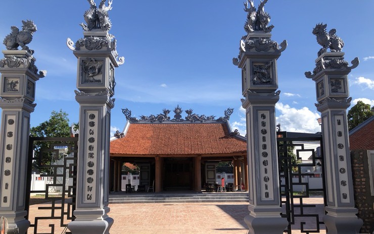 Lễ Gắn biển công trình di tích đình Phú Thứ, xã Ba Vì - Ảnh 1.