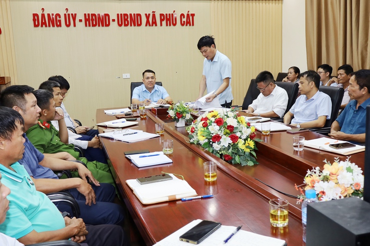 Phú Cát triển khai quyết liệt các giải pháp phòng, chống dịch tả lợn Châu Phi- Ảnh 1.