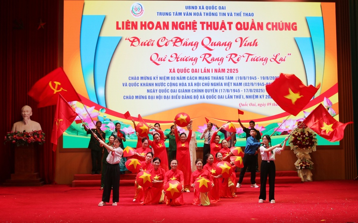 "Dưới Cờ Đảng Quang Vinh – Quê Hương Rạng Rỡ Tương Lai": Dấu Ấn Văn Hóa Mới Từ Quốc Oai- Ảnh 23.
