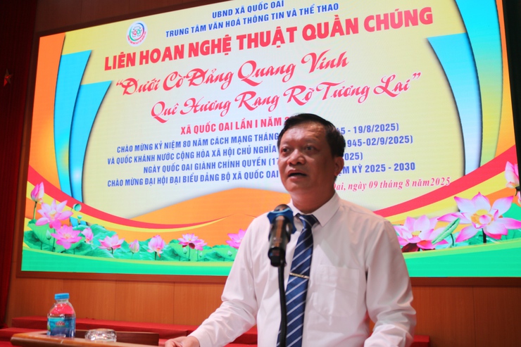 "Dưới Cờ Đảng Quang Vinh – Quê Hương Rạng Rỡ Tương Lai": Dấu Ấn Văn Hóa Mới Từ Quốc Oai- Ảnh 7.