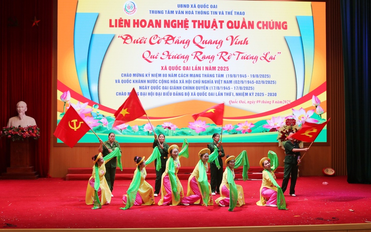 "Dưới Cờ Đảng Quang Vinh – Quê Hương Rạng Rỡ Tương Lai": Dấu Ấn Văn Hóa Mới Từ Quốc Oai- Ảnh 15.