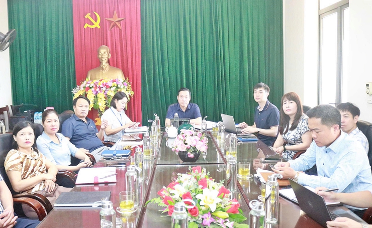 Xuân Mai dự hội nghị trực tuyến toàn quốc tập huấn chuyên môn, nghiệp vụ cho cán bộ, công chức, viên chức- Ảnh 2.