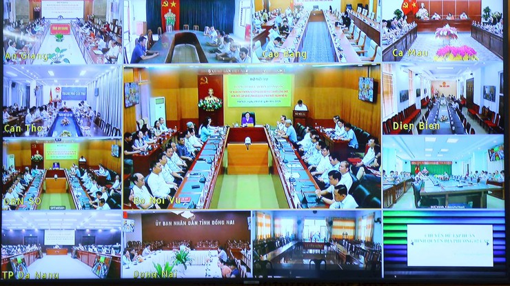 Hội nghị tập huấn trực tuyến toàn quốc về quản lý nhà nước cho cán bộ, công chức, viên chức cấp xã- Ảnh 3.