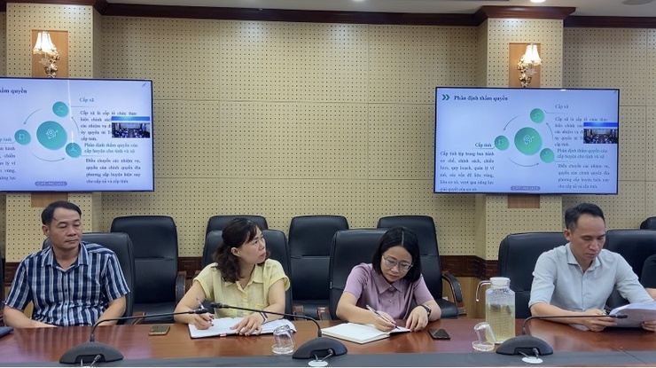 Hội nghị tập huấn trực tuyến toàn quốc về quản lý nhà nước cho cán bộ, công chức, viên chức cấp xã- Ảnh 5.