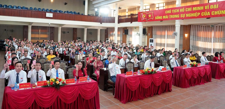 PHIÊN TRÙ BỊ ĐẠI HỘI ĐẠI BIỂU ĐẢNG BỘ PHƯỜNG SƠN TÂY LẦN THỨ I, NHIỆM KỲ 2025-2030- Ảnh 2.