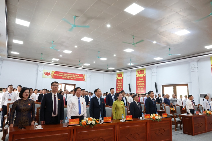 Đại hội đại biểu Đảng bộ xã Mê Linh lần thứ I, nhiệm kỳ 2025-2030 thành công tốt đẹp- Ảnh 1.