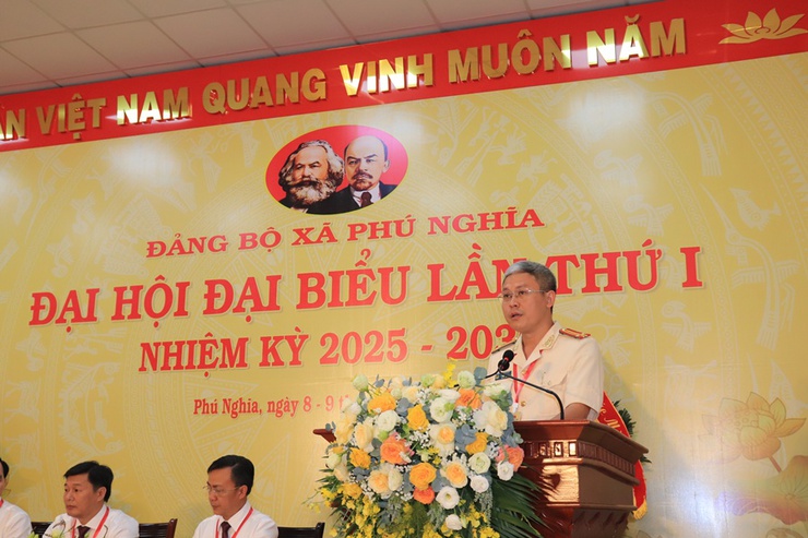 Đại hội đại biểu Đảng bộ xã Phú Nghĩa lần thứ I, nhiệm kỳ 2025 – 2030 diễn ra thành công tốt đẹp
- Ảnh 15.