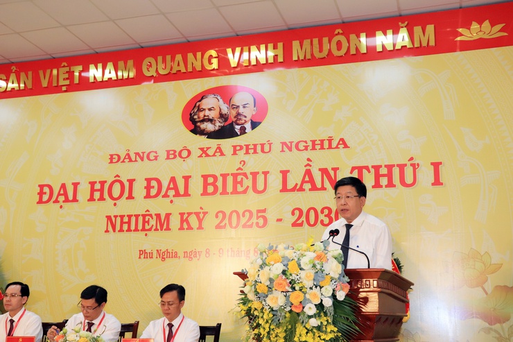 Đại hội đại biểu Đảng bộ xã Phú Nghĩa lần thứ I, nhiệm kỳ 2025 – 2030 diễn ra thành công tốt đẹp
- Ảnh 2.