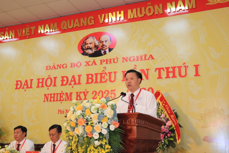 Đại hội đại biểu Đảng bộ xã Phú Nghĩa lần thứ I, nhiệm kỳ 2025 – 2030 diễn ra thành công tốt đẹp
- Ảnh 16.
