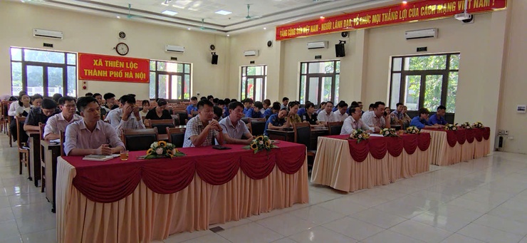 XÃ THIÊN LỘC TRIỂN KHAI LỚP TẬP HUẤN KỸ NĂNG SỐ CHO TỔ CHUYỂN ĐỔI SỐ CỘNG ĐỒNG, THANH NIÊN, SINH VIÊN, TÌNH NGUYỆN VIÊN- Ảnh 2.